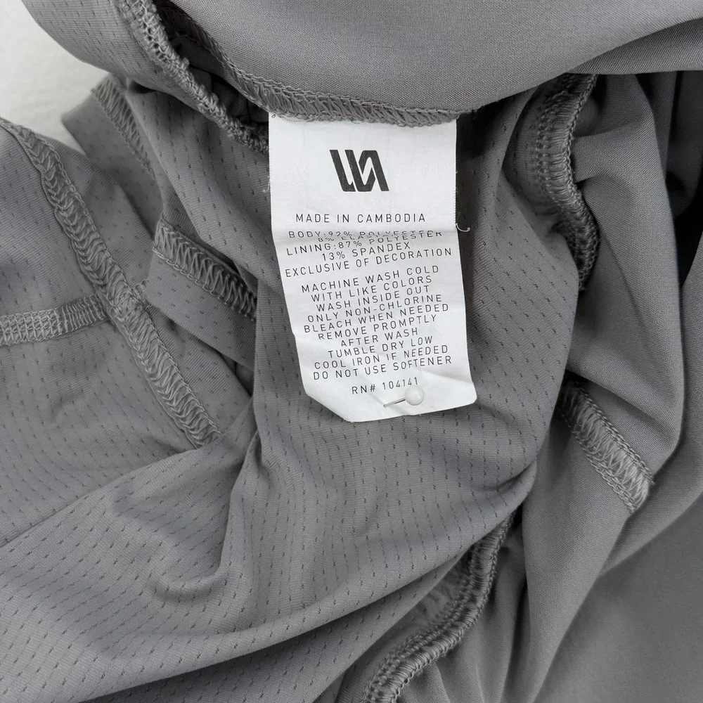 VRST All-In Lined Shorts Men's Medium Gray 7
